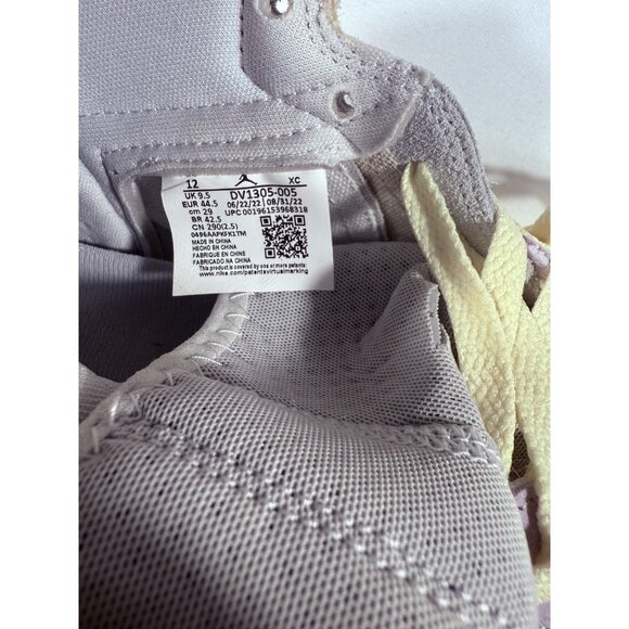 New Nike Air Jordan 1 Zoom CMFT 2 Shoes Womens Size 12 Grey High Top Suede - Picture 11 of 11